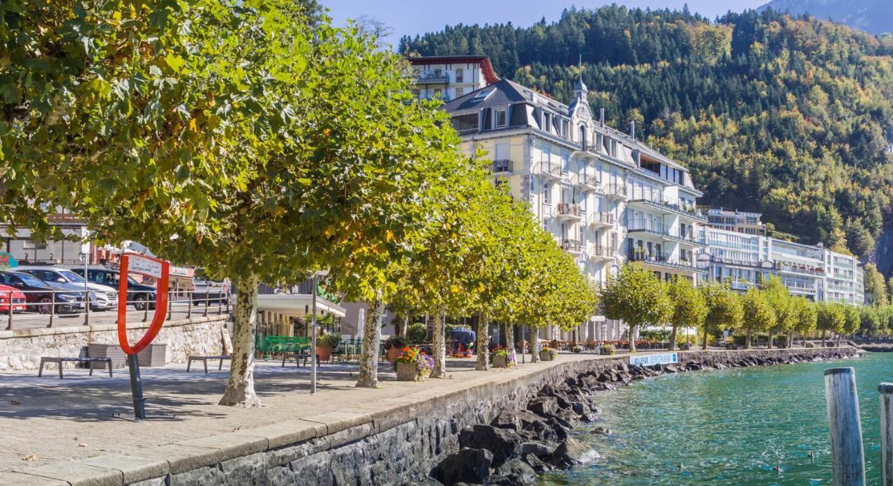 Ferienwohnung Seesicht Brunnen Exterior foto